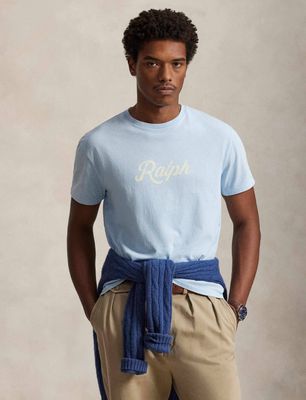 T-shirt męski młodzieżowy Polo Ralph Lauren ze sklepu: Gomez Fashion Store w kategorii: T-shirty męskie - zdjęcie 874714-BD9-10338_PR262M000148SN5