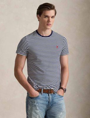 T-shirt męski casual na wiosnę Polo Ralph Lauren ze sklepu: Gomez Fashion Store w kategorii: T-shirty męskie - zdjęcie 874714-BD9-10338_PR262M000155SO6