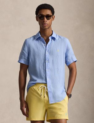 Polo Ralph Lauren - Koszula męska z klasycznym kołnierzykiem ze sklepu: Gomez Fashion Store w kategorii: Koszule męskie - zdjęcie 874714-BD9-10338_PR262M000163SQ5