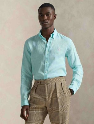 Polo Ralph Lauren - Koszula męska na wiosnę ze sklepu: Gomez Fashion Store w kategorii: Koszule męskie - zdjęcie 874714-BD9-10338_PR262M000164SQ8