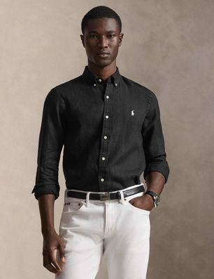 Koszula męska letnia Polo Ralph Lauren ze sklepu: Gomez Fashion Store w kategorii: Koszule męskie - zdjęcie 874714-BD9-10338_PR262M000164SQ9