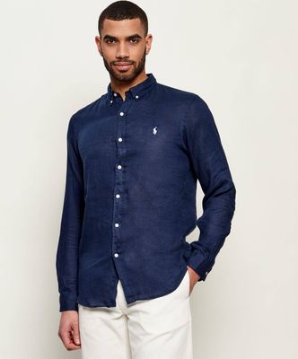 Koszula męska casual Polo Ralph Lauren ze sklepu: Gomez Fashion Store w kategorii: Koszule męskie - zdjęcie 874714-BD9-10338_PR262M000164SR2