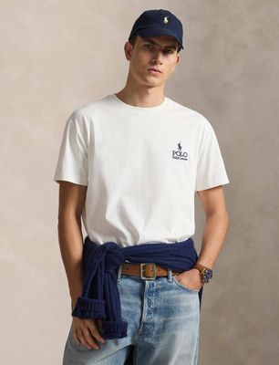 Polo Ralph Lauren - T-shirt męski na wiosnę ze sklepu: Gomez Fashion Store w kategorii: T-shirty męskie - zdjęcie 874714-BD9-10338_PR262M000172SS1