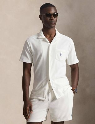 Koszula męska na lato Polo Ralph Lauren ze sklepu: Gomez Fashion Store w kategorii: Koszule męskie - zdjęcie 874714-BD9-10338_PR262M000176G19