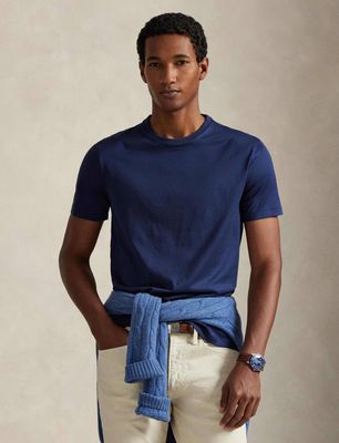 T-shirt męski casualowy Polo Ralph Lauren ze sklepu: Gomez Fashion Store w kategorii: T-shirty męskie - zdjęcie 874714-BD9-10338_PR262M000196B68