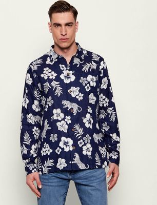 Koszula męska na lato Polo Ralph Lauren ze sklepu: Gomez Fashion Store w kategorii: Koszule męskie - zdjęcie 874714-BD9-10338_PR262M000227SV5