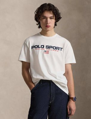 T-shirt męski na lato Polo Ralph Lauren ze sklepu: Gomez Fashion Store w kategorii: T-shirty męskie - zdjęcie 874714-BD9-10338_PR262M000249G03