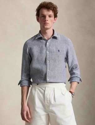 Polo Ralph Lauren - Koszula męska casual ze sklepu: Gomez Fashion Store w kategorii: Koszule męskie - zdjęcie 874714-BD9-10338_PR262M000261SY3