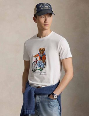 T-shirt męski Polo Ralph Lauren ze sklepu: Gomez Fashion Store w kategorii: T-shirty męskie - zdjęcie 874714-BD9-10338_PR262M000267SZ0