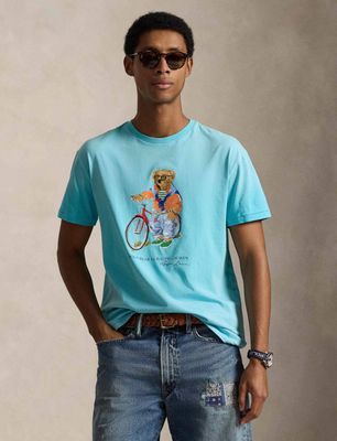T-shirt męski młodzieżowy na wiosnę Polo Ralph Lauren ze sklepu: Gomez Fashion Store w kategorii: T-shirty męskie - zdjęcie 874714-BD9-10338_PR262M000268SW6