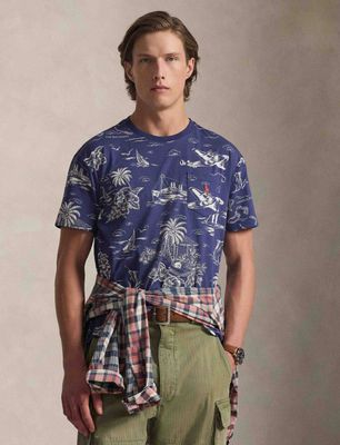 Polo Ralph Lauren - T-shirt męski wiosenny ze sklepu: Gomez Fashion Store w kategorii: T-shirty męskie - zdjęcie 874714-BD9-10338_PR262M000272SU6