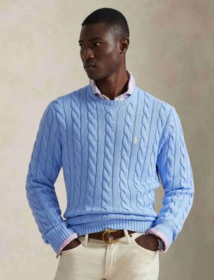 Sweter męski na wiosnę Polo Ralph Lauren ze sklepu: Gomez Fashion Store w kategorii: Swetry męskie - zdjęcie 874714-BD9-10338_PR262M000126TC4