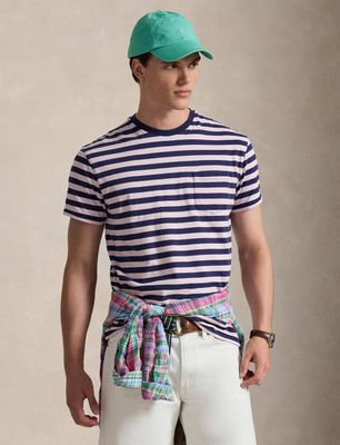 T-shirt męski na wiosnę Polo Ralph Lauren ze sklepu: Gomez Fashion Store w kategorii: T-shirty męskie - zdjęcie 874714-BD9-10338_PR262M000302TC7