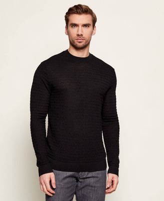 Sweter męski Emporio Armani ze sklepu: Gomez Fashion Store w kategorii: Swetry męskie - zdjęcie 874714-BD9-10338_EA262M000050M13