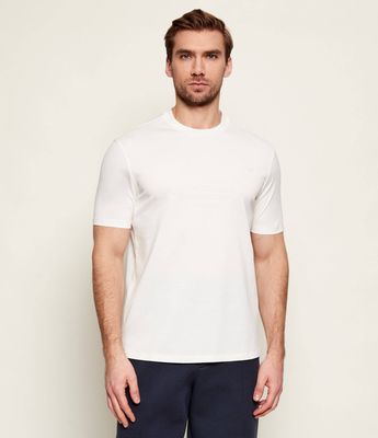 T-shirt męski casual Emporio Armani ze sklepu: Gomez Fashion Store w kategorii: T-shirty męskie - zdjęcie 874714-BD9-10338_EA262M000054S83