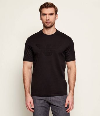 T-shirt męski wiosenny Emporio Armani ze sklepu: Gomez Fashion Store w kategorii: T-shirty męskie - zdjęcie 874714-BD9-10338_EA262M000054S86