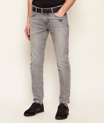 Jeansy męskie na wiosnę Emporio Armani ze sklepu: Gomez Fashion Store w kategorii: Jeansy męskie - zdjęcie 874714-BD9-10338_EA262M000058S90