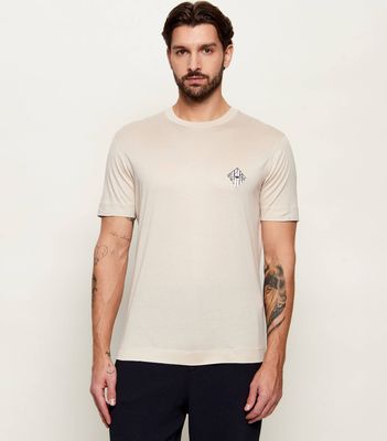Emporio Armani - T-shirt męski casual ze sklepu: Gomez Fashion Store w kategorii: T-shirty męskie - zdjęcie 874714-BD9-10338_EA262M000070T04