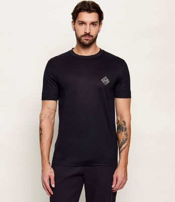 T-shirt męski casual Emporio Armani ze sklepu: Gomez Fashion Store w kategorii: T-shirty męskie - zdjęcie 874714-BD9-10338_EA262M000070T05