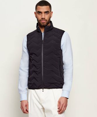 Kamizelka męska jesienna Emporio Armani ze sklepu: Gomez Fashion Store w kategorii: Kamizelki męskie - zdjęcie 874714-BD9-10338_EA262M000085M13