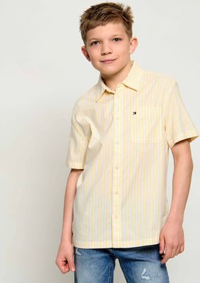 Koszula chłopięca na wiosnę Tommy Hilfiger ze sklepu: Gomez Fashion Store w kategorii: Koszule chłopięce