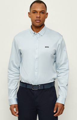 Koszula męska BOSS GREEN ze sklepu: Gomez Fashion Store w kategorii: Koszule męskie - zdjęcie 874714-BD9-10338_BG262M000029460
