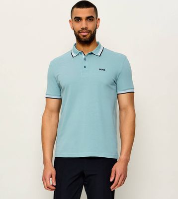 BOSS GREEN - T-shirt męski casual ze sklepu: Gomez Fashion Store w kategorii: T-shirty męskie - zdjęcie 874714-BD9-10338_BG262M000033445