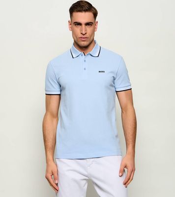 BOSS GREEN - T-shirt męski na lato ze sklepu: Gomez Fashion Store w kategorii: T-shirty męskie - zdjęcie 874714-BD9-10338_BG262M000033464