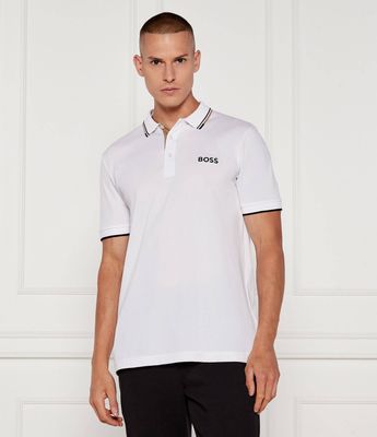T-shirt męski casualowy BOSS GREEN ze sklepu: Gomez Fashion Store w kategorii: T-shirty męskie - zdjęcie 874714-BD9-10338_BG262M000034103