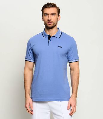 T-shirt męski casualowy BOSS GREEN ze sklepu: Gomez Fashion Store w kategorii: T-shirty męskie - zdjęcie 874714-BD9-10338_BG262M000035459