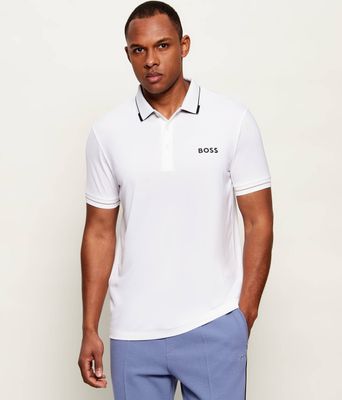 T-shirt męski na wiosnę BOSS GREEN ze sklepu: Gomez Fashion Store w kategorii: T-shirty męskie - zdjęcie 874714-BD9-10338_BG262M000036104