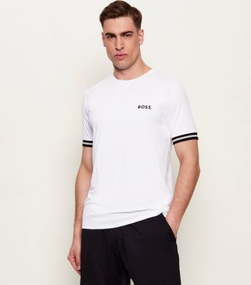 T-shirt męski casual BOSS GREEN ze sklepu: Gomez Fashion Store w kategorii: T-shirty męskie - zdjęcie 874714-BD9-10338_BG262M000066100
