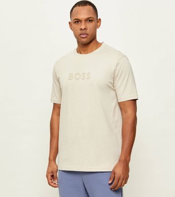 T-shirt męski młodzieżowy na lato BOSS GREEN ze sklepu: Gomez Fashion Store w kategorii: T-shirty męskie - zdjęcie 874714-BD9-10338_BG262M000073272