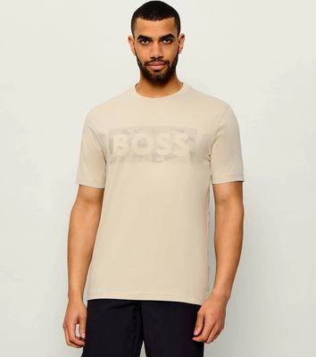 BOSS GREEN - T-shirt męski na wiosnę ze sklepu: Gomez Fashion Store w kategorii: T-shirty męskie - zdjęcie 874714-BD9-10338_BG262M000074272