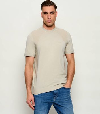 Sweter męski na wiosnę casualowy BOSS GREEN ze sklepu: Gomez Fashion Store w kategorii: Swetry męskie - zdjęcie 874714-BD9-10338_BG262M000084272