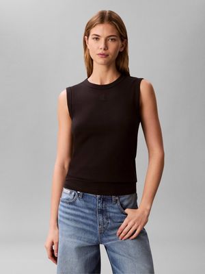 Bluzka damska na lato Calvin Klein Jeans ze sklepu: Gomez Fashion Store w kategorii: Bluzki damskie - zdjęcie 874714-BD9-10338_CJ262W000004C64