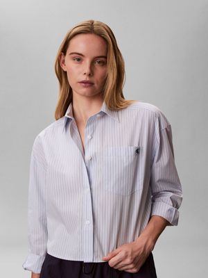 Koszula damska casual Calvin Klein Jeans ze sklepu: Gomez Fashion Store w kategorii: Koszule damskie - zdjęcie 874714-BD9-10338_CJ262W000008Z56