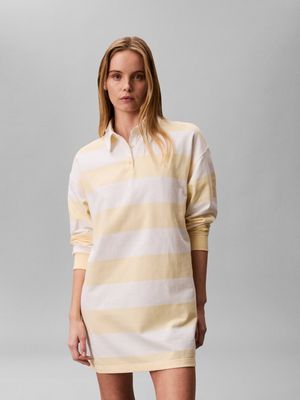 Calvin Klein Jeans - Sukienka na wiosnę prosta ze sklepu: Gomez Fashion Store w kategorii: Sukienki - zdjęcie 874714-BD9-10338_CJ262W000011D26