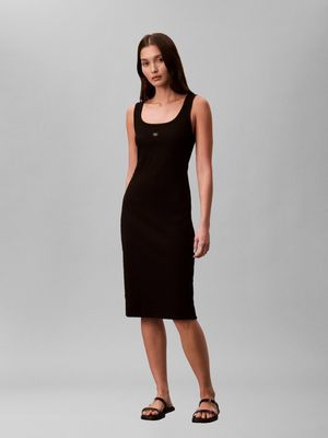 Calvin Klein Jeans - Sukienka ze sklepu: Gomez Fashion Store w kategorii: Sukienki - zdjęcie 874714-BD9-10338_CJ262W000020C64