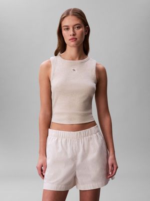 Calvin Klein Jeans - Szorty wiosenne ze sklepu: Gomez Fashion Store w kategorii: Szorty - zdjęcie 874714-BD9-10338_CJ262W000025Z42