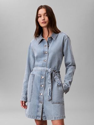 Sukienka na wiosnę Calvin Klein Jeans ze sklepu: Gomez Fashion Store w kategorii: Sukienki - zdjęcie 874714-BD9-10338_CJ262W000029D32