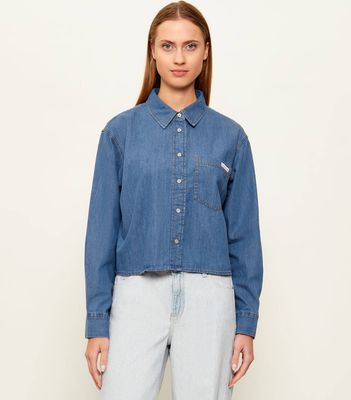 Koszula damska na wiosnę Calvin Klein Jeans ze sklepu: Gomez Fashion Store w kategorii: Koszule damskie - zdjęcie 874714-BD9-10338_CJ262W000056D48