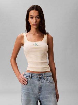 Bluzka damska letnia Calvin Klein Jeans ze sklepu: Gomez Fashion Store w kategorii: Bluzki damskie - zdjęcie 874714-BD9-10338_CJ262W000059Z89