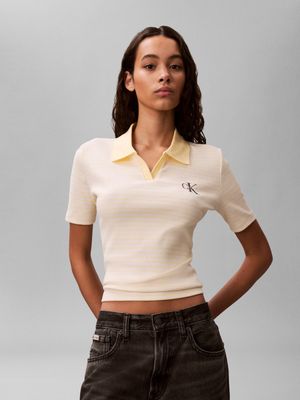 Bluzka damska Calvin Klein Jeans ze sklepu: Gomez Fashion Store w kategorii: Bluzki damskie - zdjęcie 874714-BD9-10338_CJ262W000060Z89
