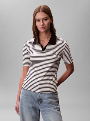 Bluzka damska Calvin Klein Jeans ze sklepu: Gomez Fashion Store w kategorii: Bluzki damskie - zdjęcie 874714-BD9-10338_CJ262W000060Z90
