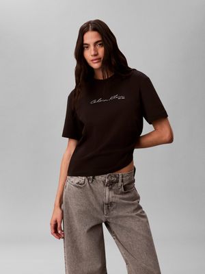 Bluzka damska młodzieżowa Calvin Klein Jeans ze sklepu: Gomez Fashion Store w kategorii: Bluzki damskie - zdjęcie 874714-BD9-10338_CJ262W000074C64