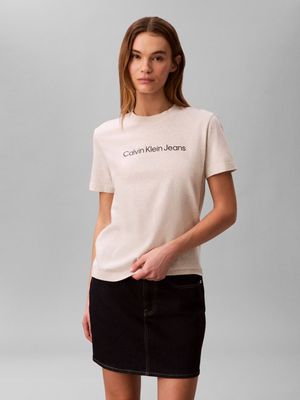 Bluzka damska wiosenna Calvin Klein Jeans ze sklepu: Gomez Fashion Store w kategorii: Bluzki damskie - zdjęcie 874714-BD9-10338_CJ255W000019Y12
