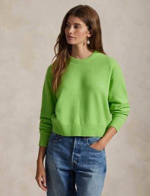 Sweter damski Polo Ralph Lauren ze sklepu: Gomez Fashion Store w kategorii: Swetry damskie - zdjęcie 874714-BD9-10338_PR255W000081ESV