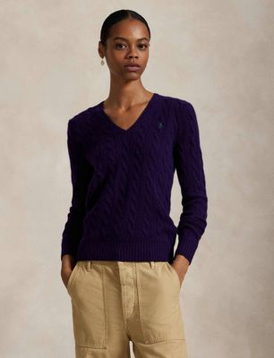 Sweter damski na zimę casual Polo Ralph Lauren ze sklepu: Gomez Fashion Store w kategorii: Swetry damskie - zdjęcie 874714-BD9-10338_PR255W000037ESY
