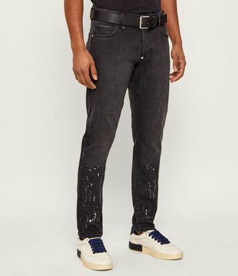 Jeansy męskie młodzieżowe Philipp Plein ze sklepu: Gomez Fashion Store w kategorii: Jeansy męskie - zdjęcie 874714-BD9-10338_PN261M000009A48